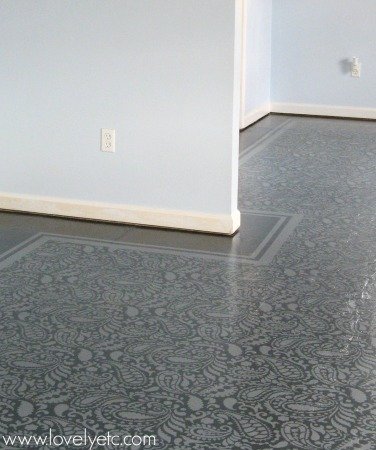 Amazing Painted Plywood Subfloor: A How To