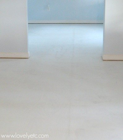 Amazing Painted Plywood Subfloor: A How To