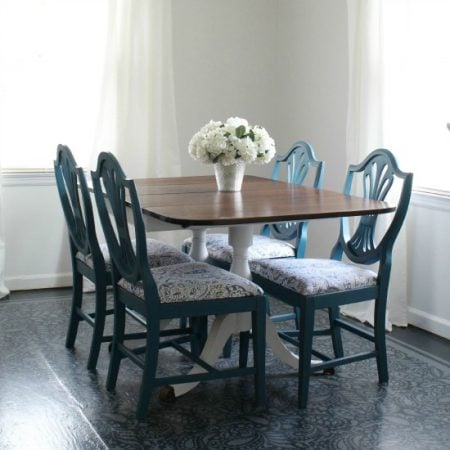 Trash to Treasure: Dining Room Table - Lovely Etc.