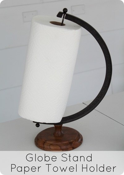 Paper Towel Holder With Curled Ends Farmhouse Kitchen to