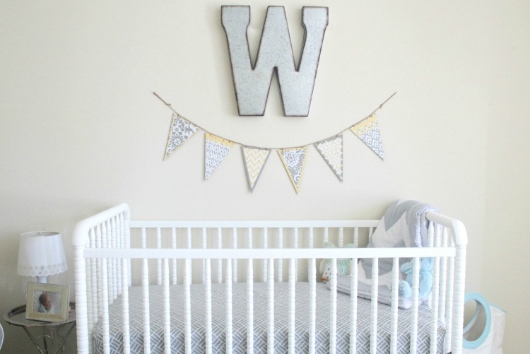 A Sweet Aqua And Gray Nursery Lovely Etc