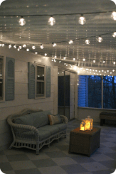 A gorgeous porch light solution - Lovely Etc.