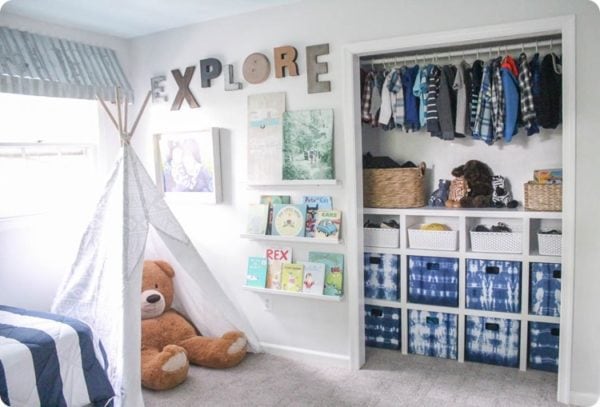 storage cubes for children's rooms