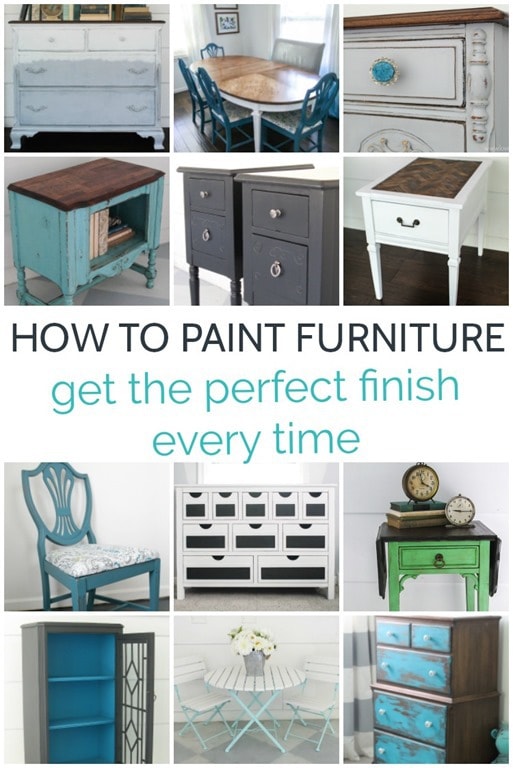 How to paint furniture for the perfect finish every time Lovely Etc.