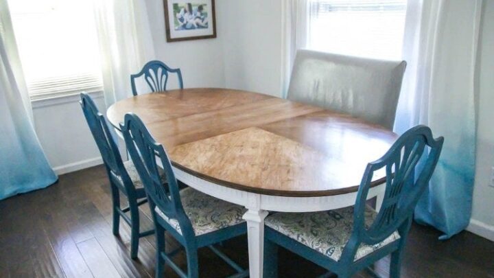 How To Refinish A Dining Room Table 720x405 