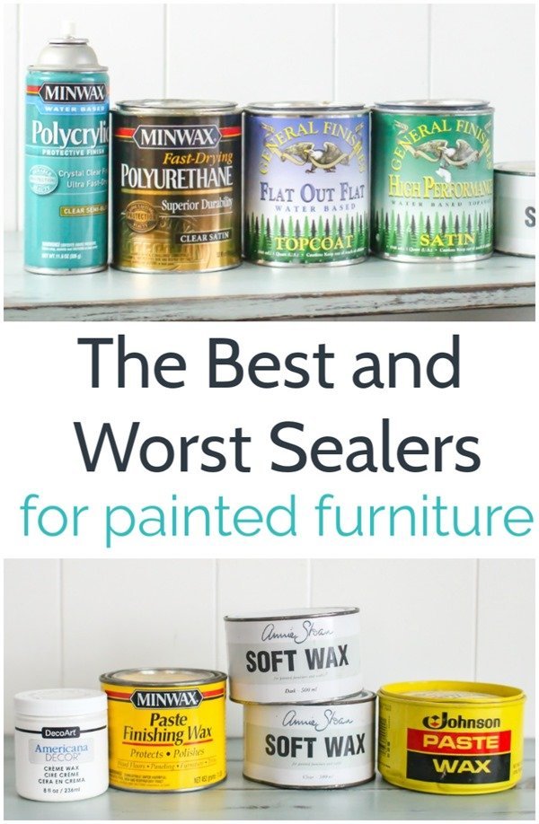 best finish for chalk painted furniture