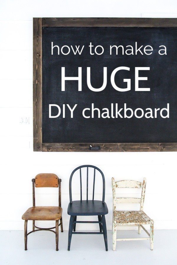 How To Make Your Own Chalkboard and Magnetic Board for Your Kitchen - You  Make It Simple