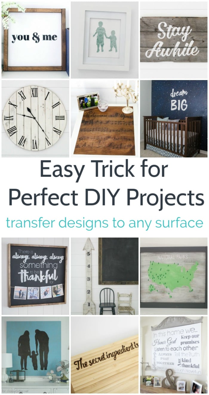 How To Easily Transfer Lettering And Designs Onto Any Surface Lovely Etc