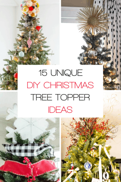 15 Fun & Unique Christmas Tree Topper Ideas