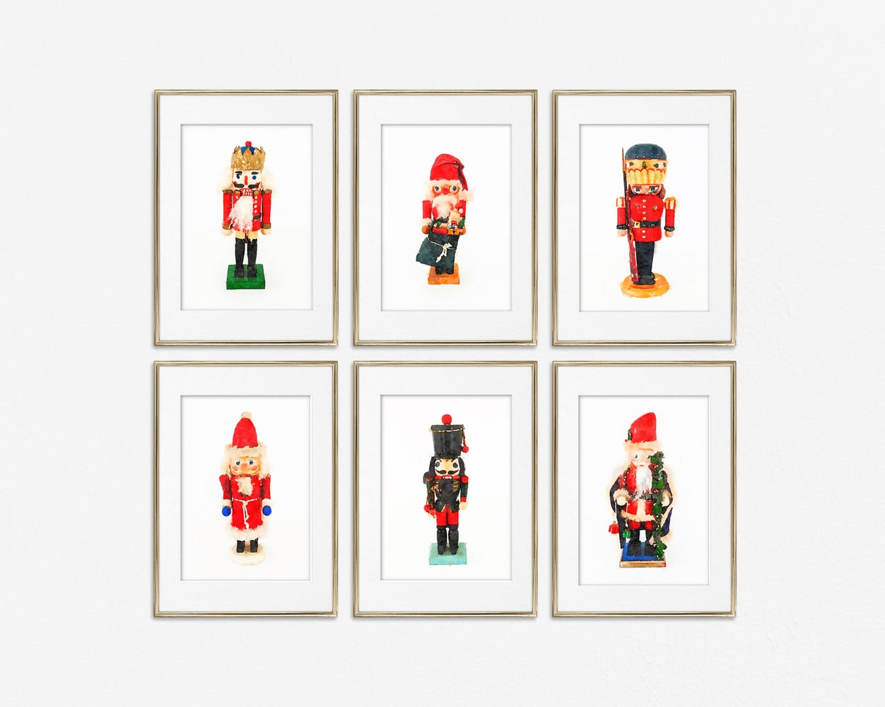 Free Christmas Printables: Nutcrackers And Santas