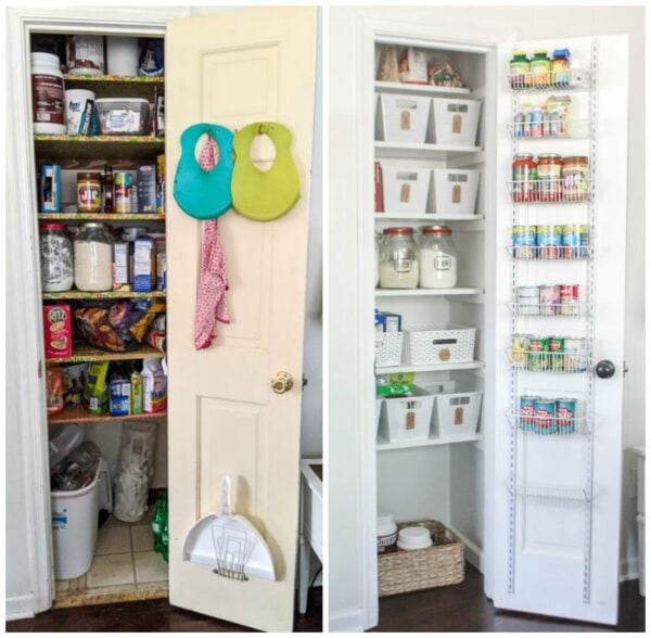 Small Pantry Makeover  Organization Tips and Storage Ideas