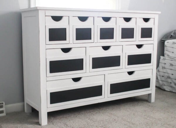 How to Add DIY Drawer Liners to Furniture - Semigloss Design