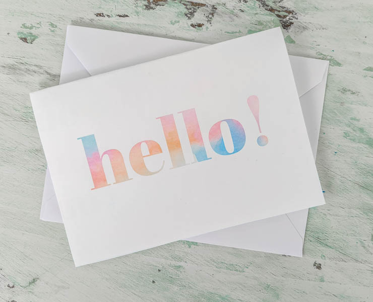 Free printable cards to brighten someone's day