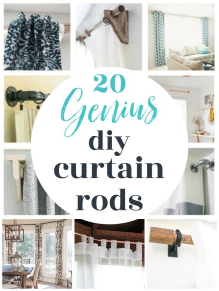 20 Inexpensive DIY Curtain Rods That Anyone Can Make   20 Genius Diy Curtain Rods 451x600 