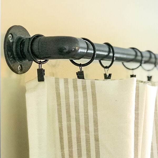 20 Inexpensive DIY Curtain Rods That Anyone Can Make