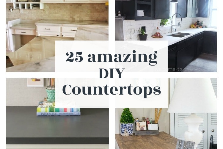 25 Amazing Diy Countertops 