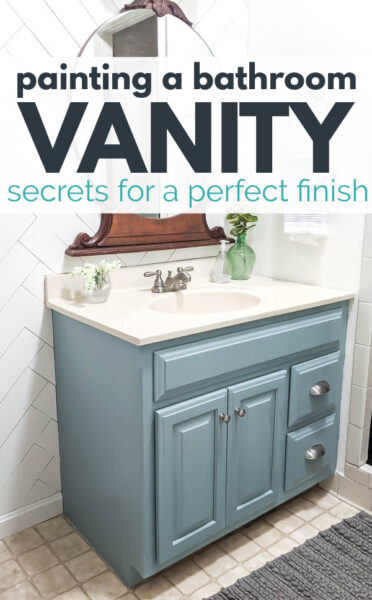 How To Paint A Bathroom Vanity Secrets For A Perfect Finish