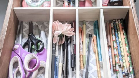 DIY Drawer Dividers for Perfectly Organized Drawers - Houseful of