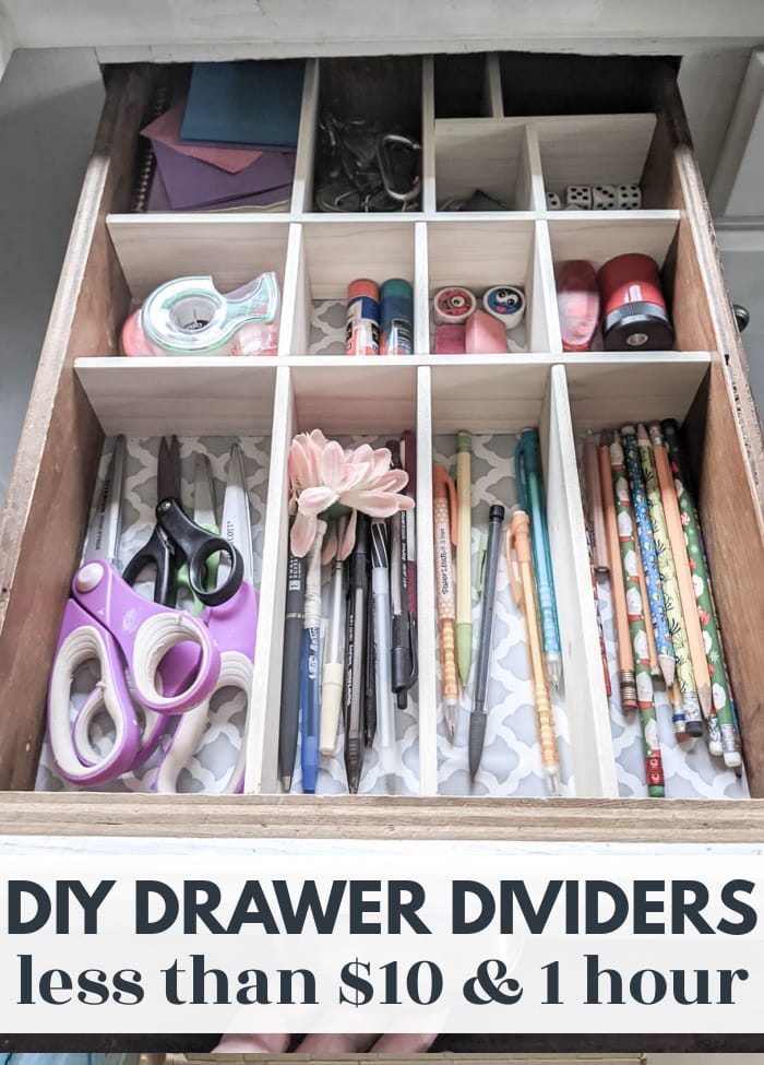 Hold Everything Adjustable Drawer Dividers, Set of 4
