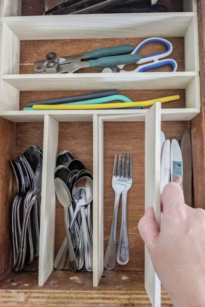 8 Easy DIY Kitchen Drawer Organizer Ideas