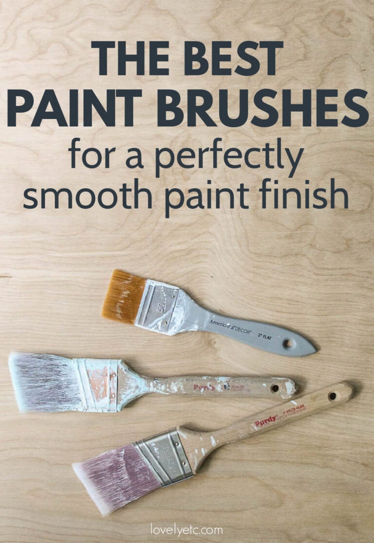 The best paint brushes for a perfectly smooth paint finish