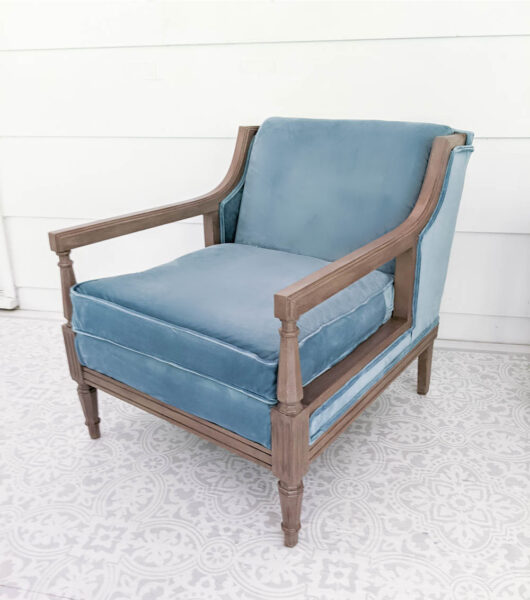 reupholster wood frame chair