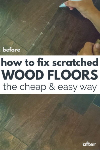 How to fix scratches on wood floors - the quick and easy way