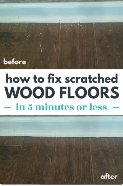 How to fix scratches on wood floors - the quick and easy way