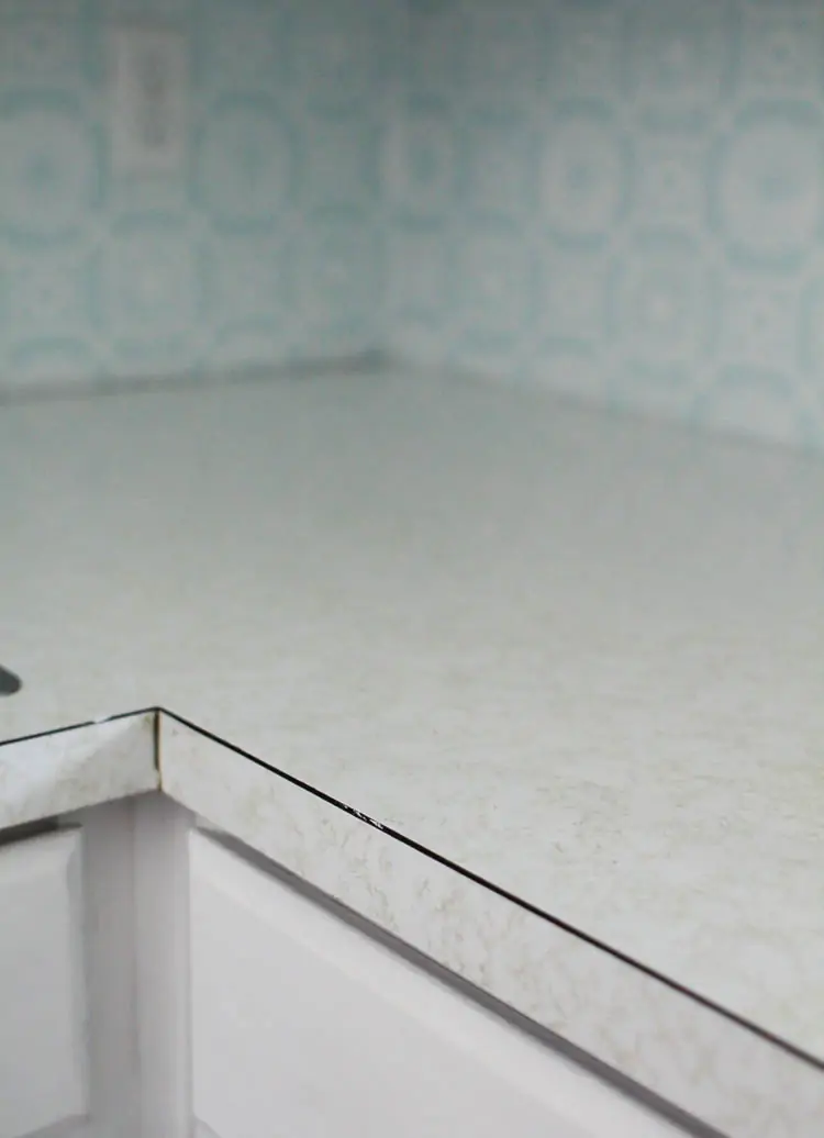 Painted Kitchen Countertops  Again - My Repurposed Life®