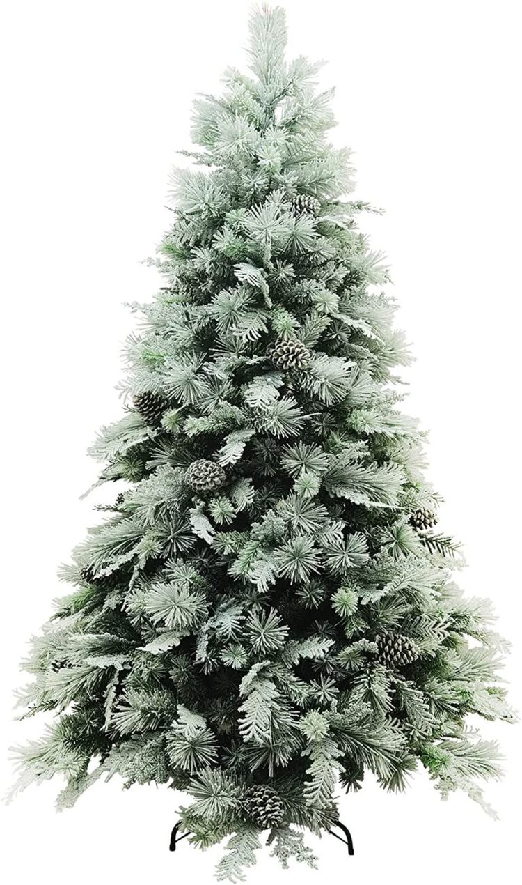 15 Gorgeous Flocked Christmas Trees for Any Budget