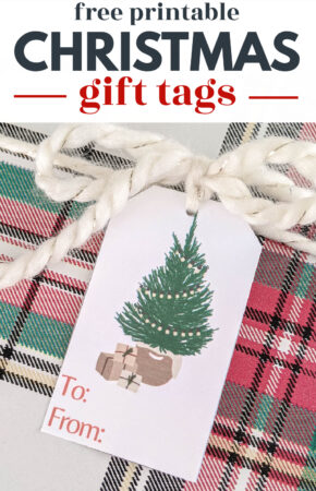 Free Printable Christmas Gift Tags: Modern + Traditional - Lovely Etc.