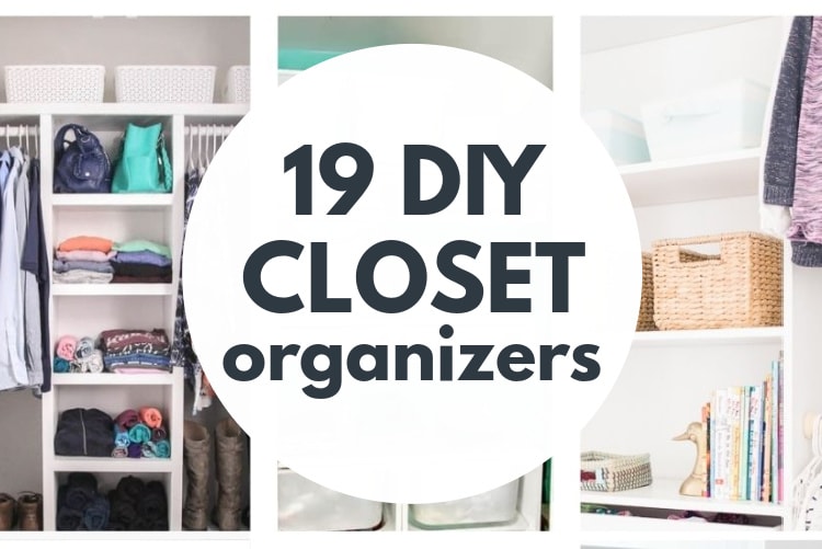 DIY Closet Organizer on a Budget - Itty Bitty Farmhouse