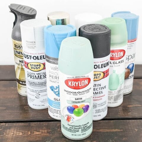 How To Spray Paint Accessories  White spray paint, Spray paint furniture,  Spray paint wood