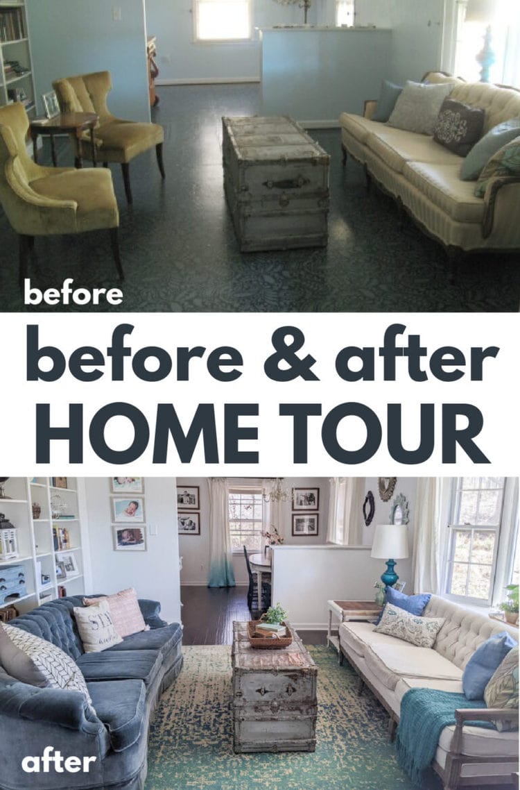 My Home Tour Full of Budget Friendly Before and Afters - Lovely Etc.