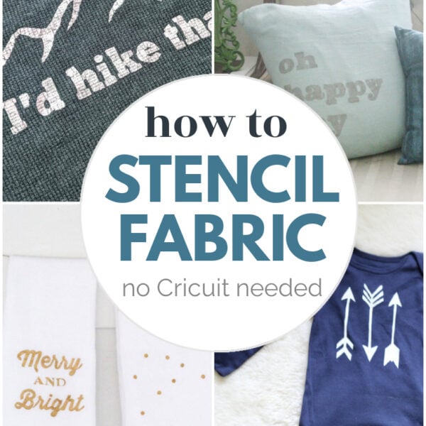 How to Stencil on Fabric: The Magic of Freezer Paper Stencils