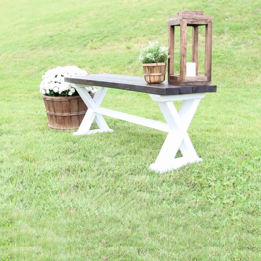 Simple Picnic Table Plans 2x4 Outdoor Furniture DIY, Easy to Build