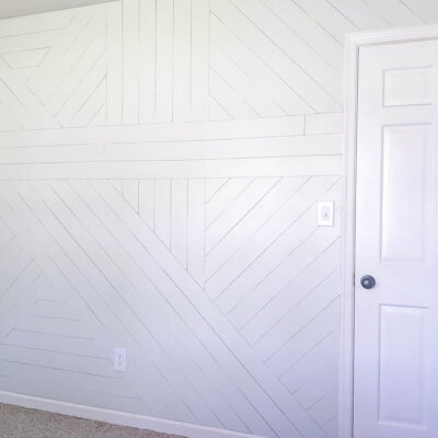 How to Make a DIY Wood Accent Wall on a Budget