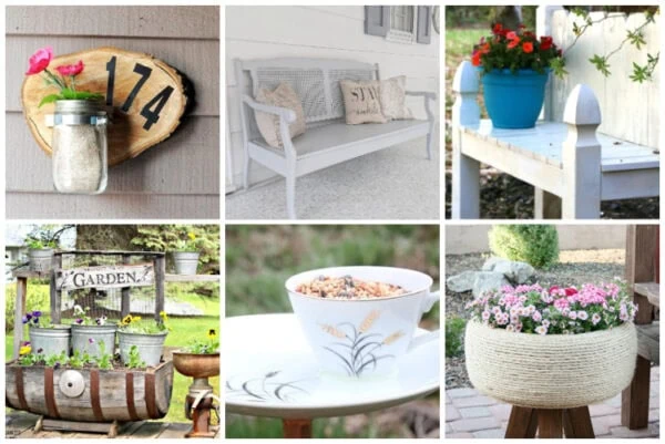 Trash to Treasure: 25+ Creative Upcycled Outdoor Projects