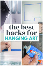 7 Genius Picture Hanging Hacks To Make Hanging Art Easier Lovely Etc   The Best Hacks For Hanging Art 150x226 