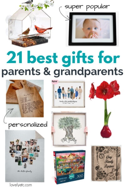 21 Gift Ideas for Grandparents that They'll Truly Appreciate