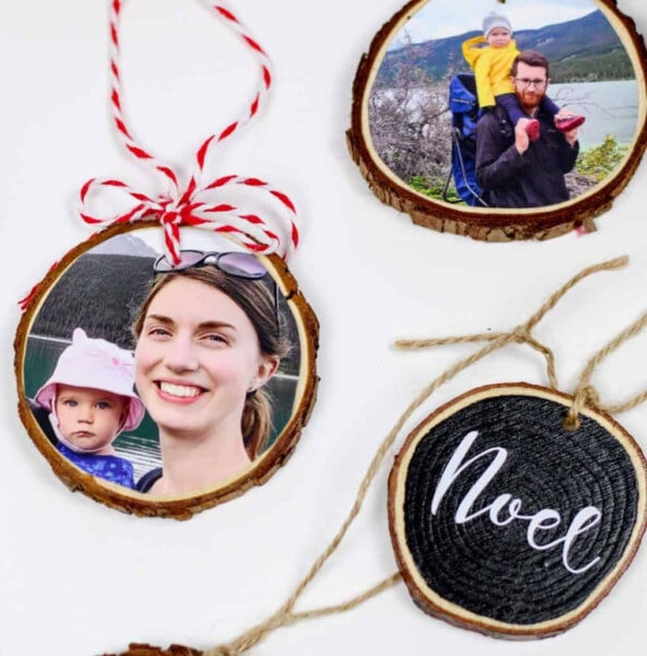 19 Creative DIY Photo Ornaments that Anyone Can Make