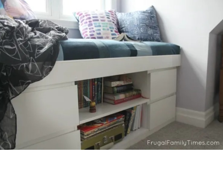 19 Affordable IKEA Built Ins That You Can Easily Customize   Ikea Hack Window Seat 