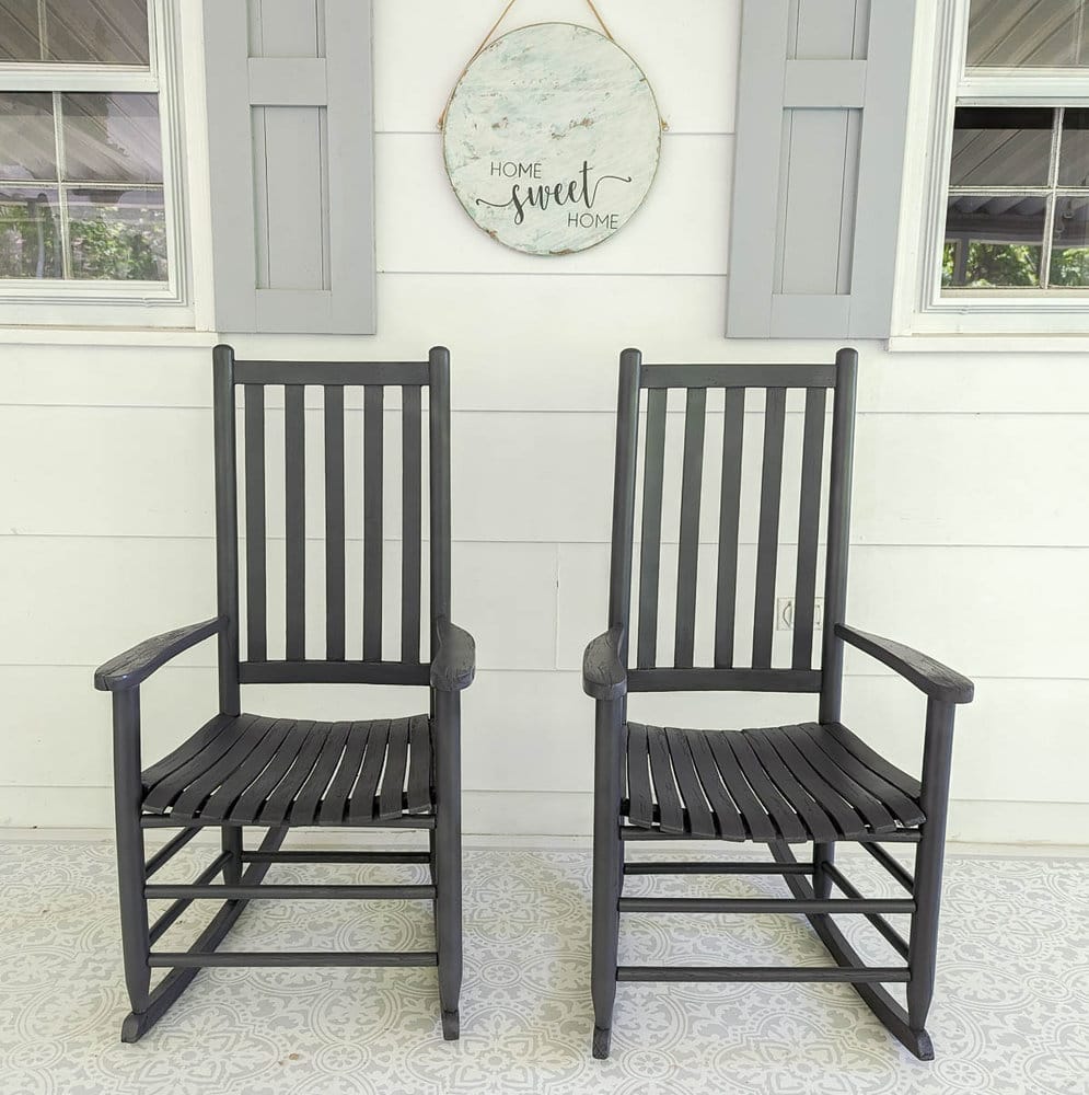 How to Paint a Rocking Chair the Easy Way