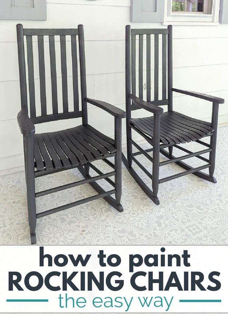 How to Paint a Rocking Chair the Easy Way