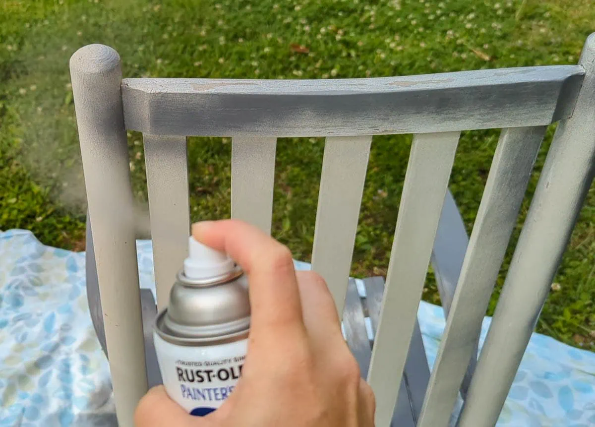 How to Paint a Rocking Chair the Easy Way