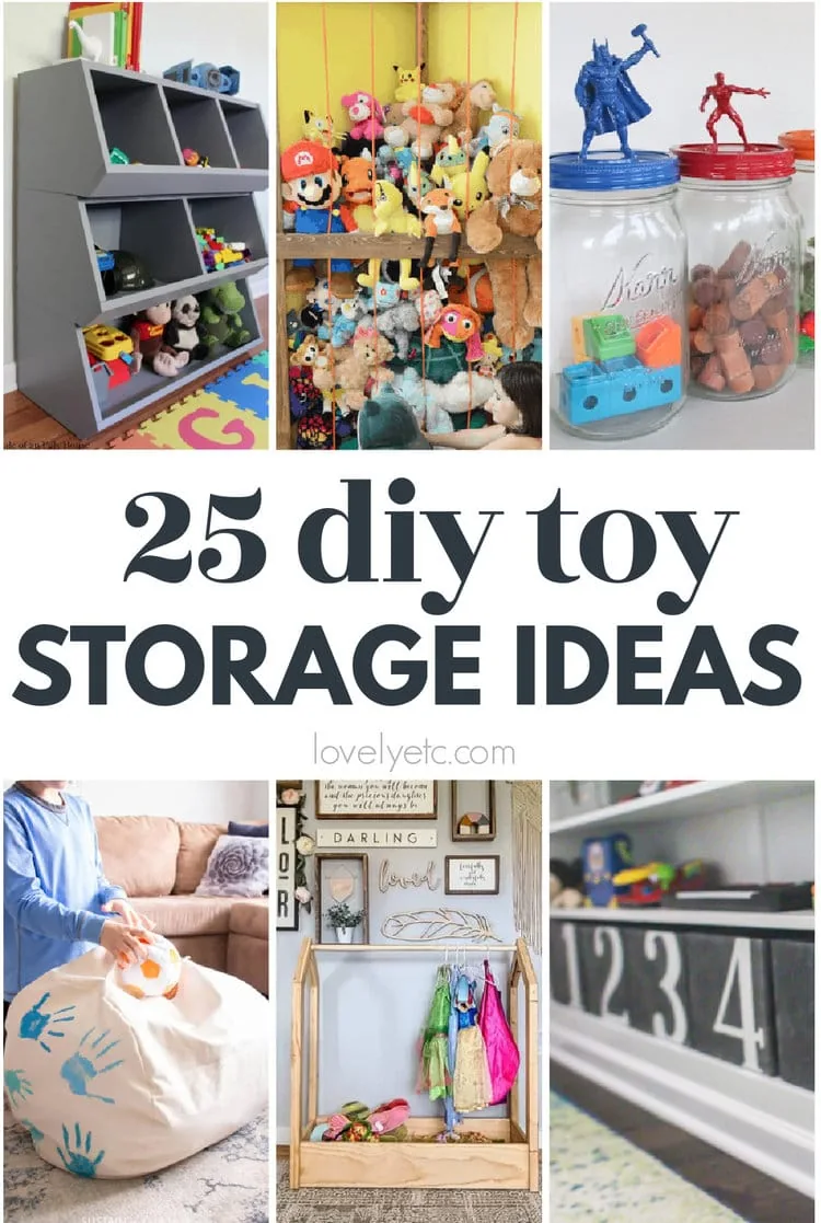 25+ Clever DIY Toy Storage Ideas to Organize all Kinds of Toys