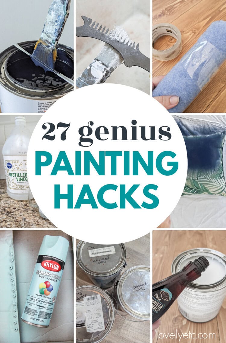 27 Genius Painting Hacks that Really Work (Plus One that Doesn't)